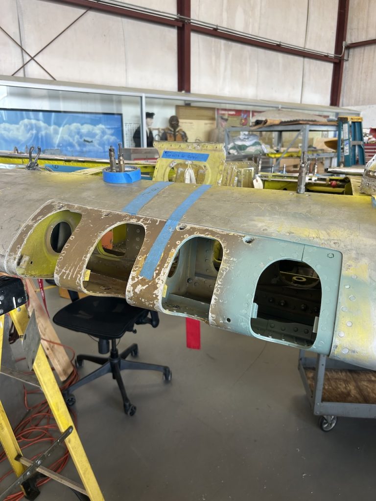 CAF Airbase Georgia P-47N Thunderbolt Restoration Project – Summer Update 11 republic p 47n thunderbolt serial number 44 89136 tom walsh 6272