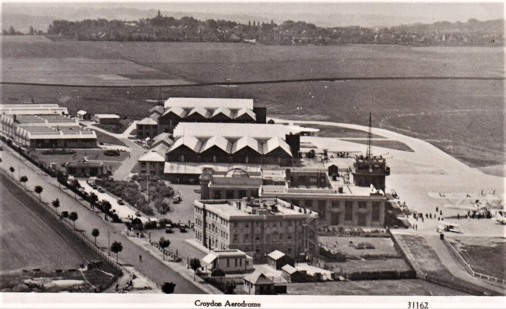 Croydon: London's Crucible of Flight 11 rp postcard croyden aerodrome 50272725281