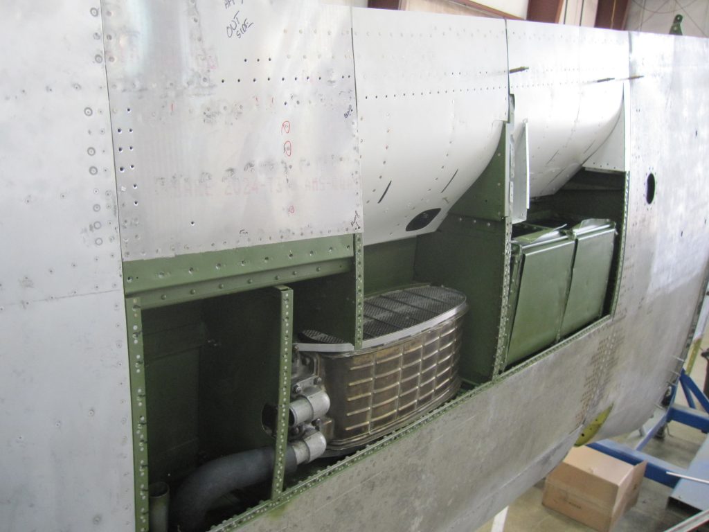 The New England Air Museum's update on Anson Johnson's P-51 Restoration