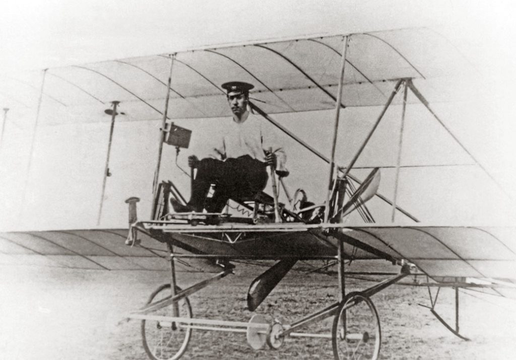 Pioneers of Aeronautical Engineering: Igor Sikorsky - The Man Behind the First Practical Helicopter 12 s 1 with iis at the controls