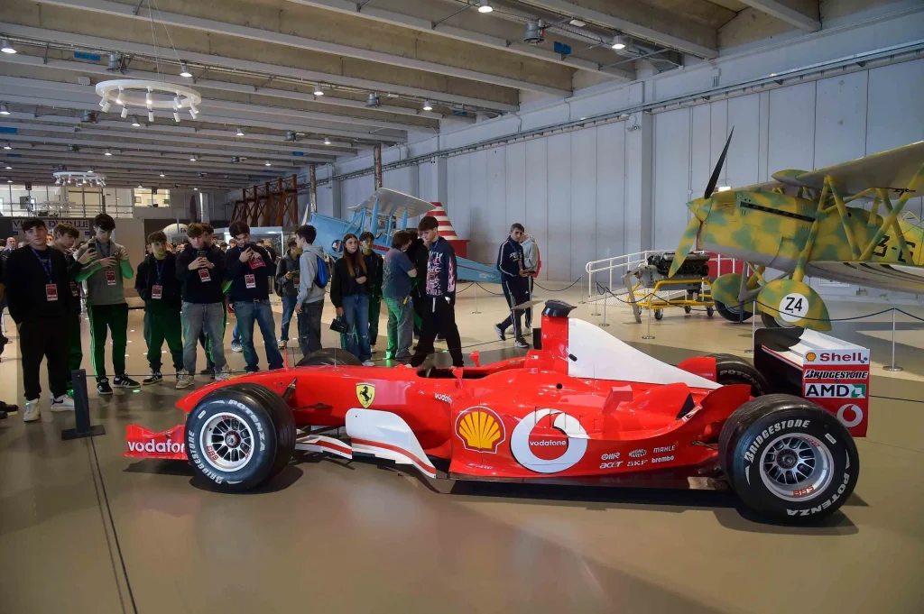 Schumacher’s Ferrari Meets Italian Aviation History at Vigna di Valle 12 schumachers ferrari meets italian aviation history at vigna di valle