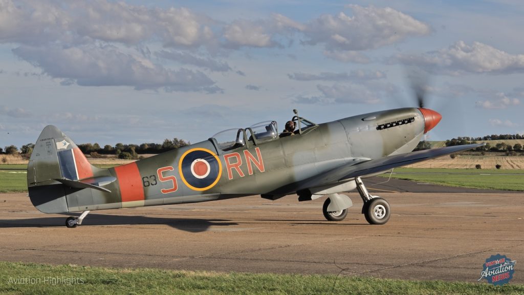 spitfire rk858 returns to flight after more than 80 years