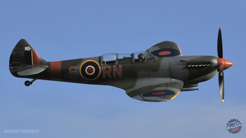 spitfire rk858 returns to flight after more than 80 years 8