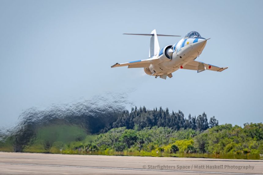 starfighters space f 104 take off