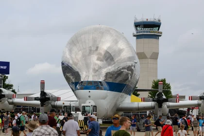 super guppy on boeing plaza lowres by dave witty