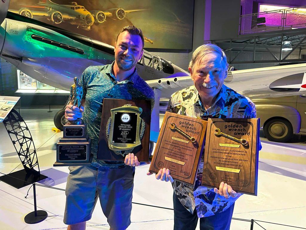 Warbirds of America Honors Outstanding Restorations at AirVenture 2026 15 t 35a buckaroo restoration