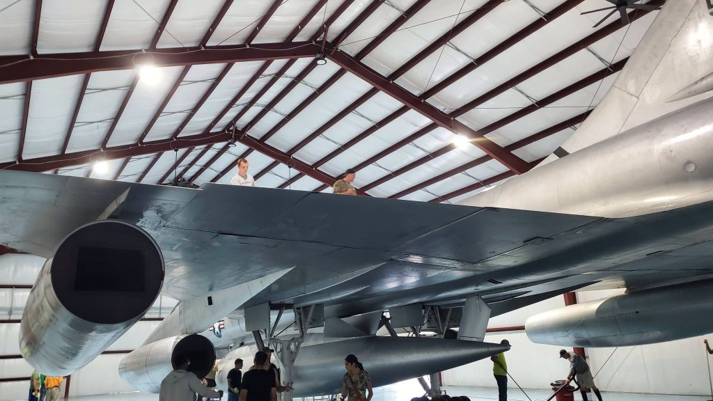 tb 58 55 0663 on display with other aircraft at the grissom air museum indiana. 7