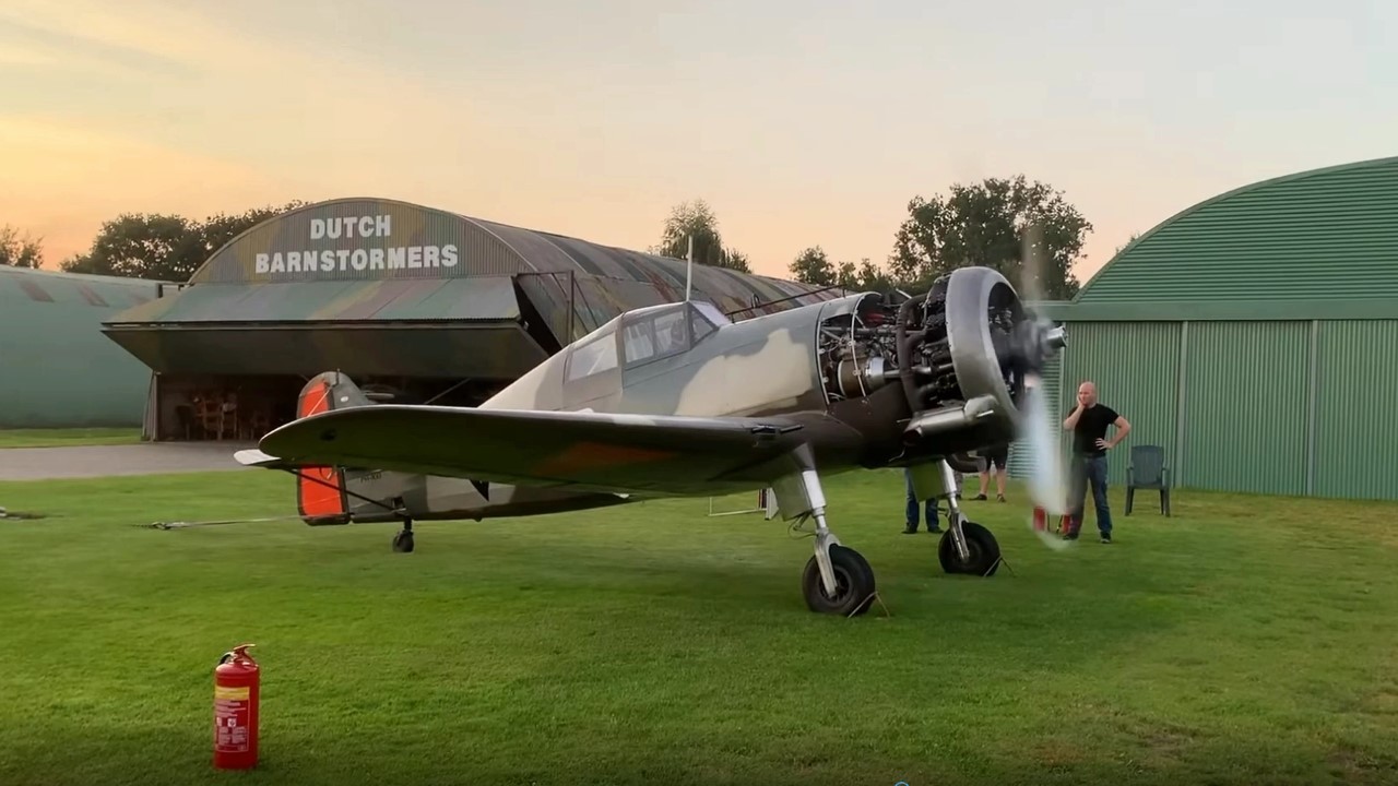 thumbnail Fokker D.21 engine test picture Egmond Vintage Wings