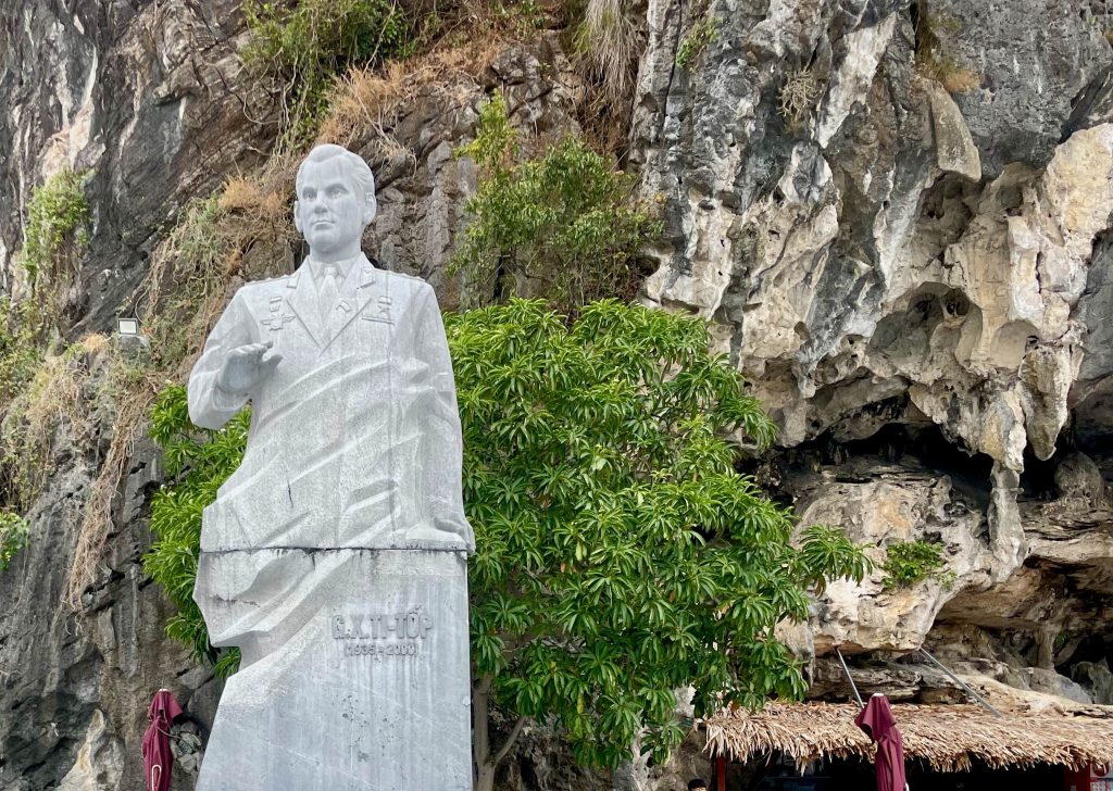 From Soviet Military Pilot to Ha Long Bay Landmark: The Unlikely Legacy of Gherman Titov 10 titov statue ti top island vietnam 1