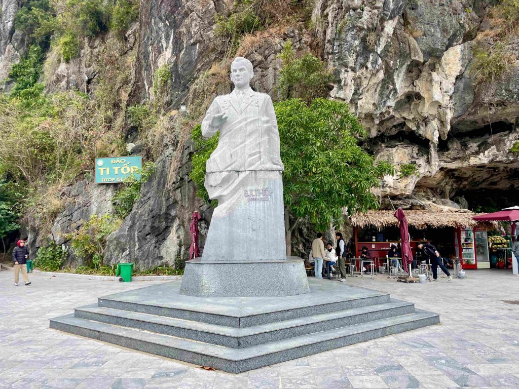 From Soviet Military Pilot to Ha Long Bay Landmark: The Unlikely Legacy of Gherman Titov 11 titov statue ti top island vietnam