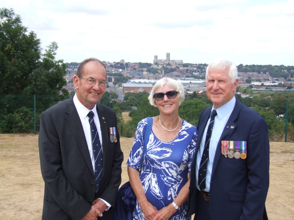 RAF Salutes 6th "Bomber Command Day" in Lincoln, England 12 two iraq war pows with wife