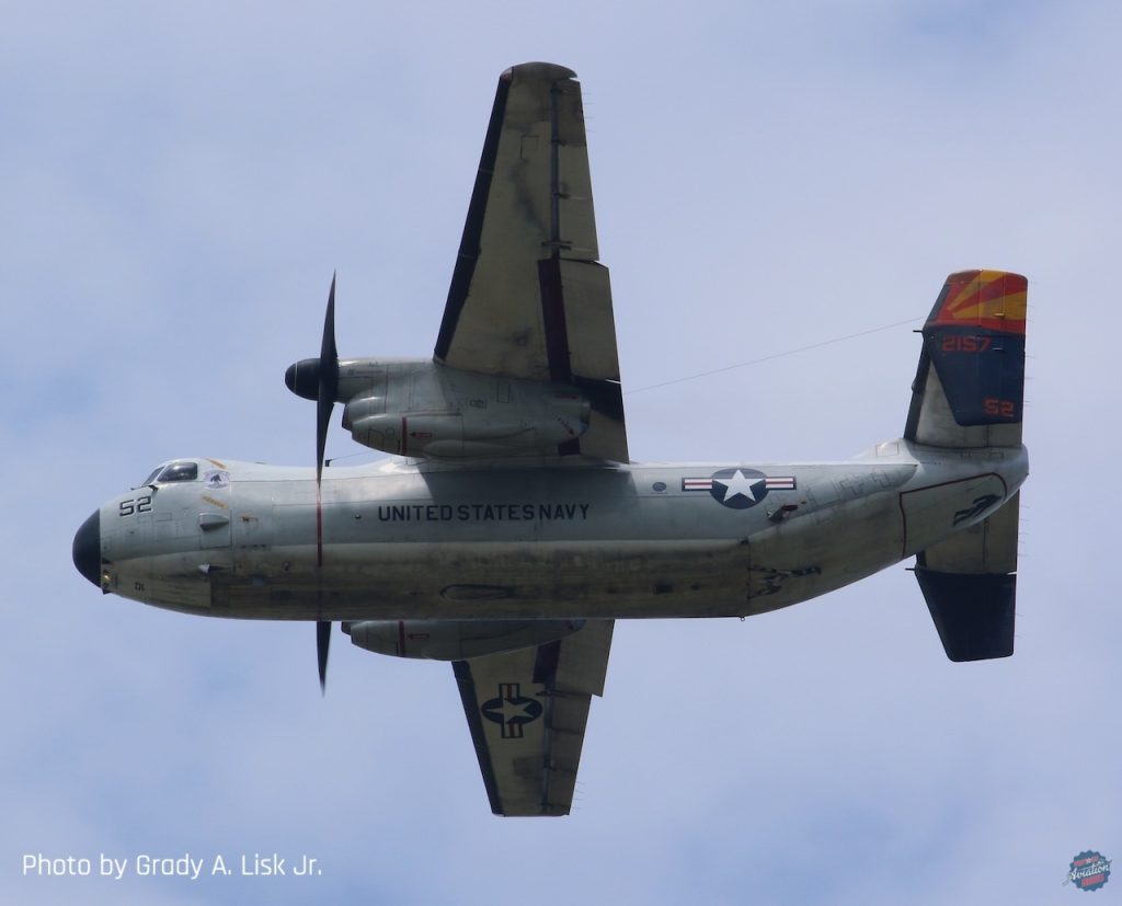 Valiant Air Command Welcomes C-2A Greyhound as Navy Retires Type 11 valiant air command welcomes c 2a greyhound as navy retires type flyby 2
