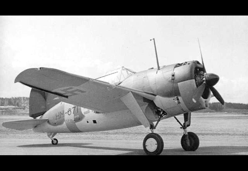Today In Aviation History: First Flight of the VL Humu Prototype 12 vl humu fighter prototype finland