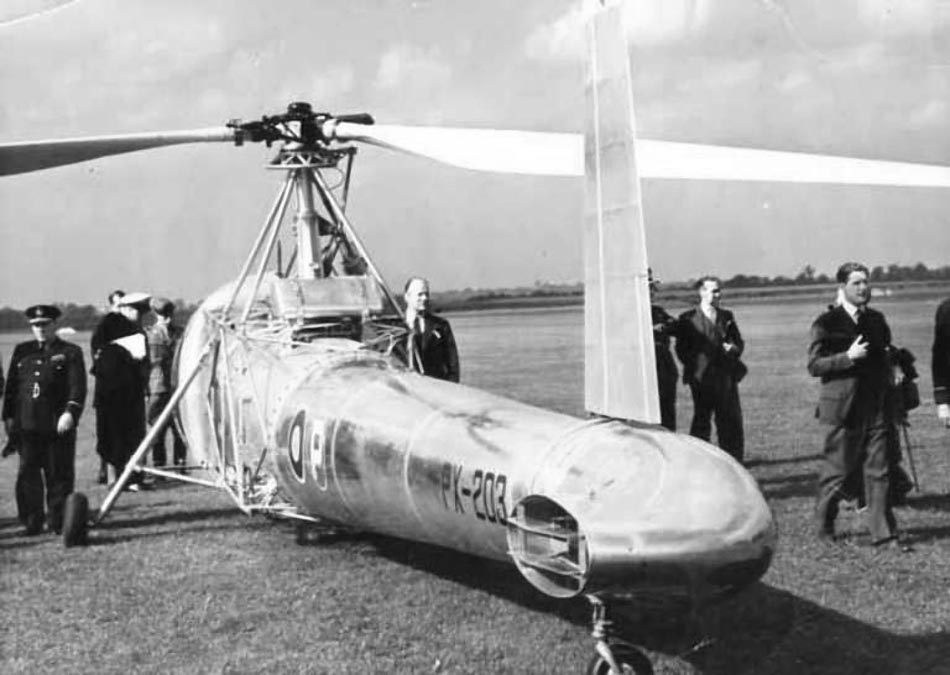 Grounded Dreams: Cierva W.9 - The Jet Tail Experiment of 1945 13 w9 5