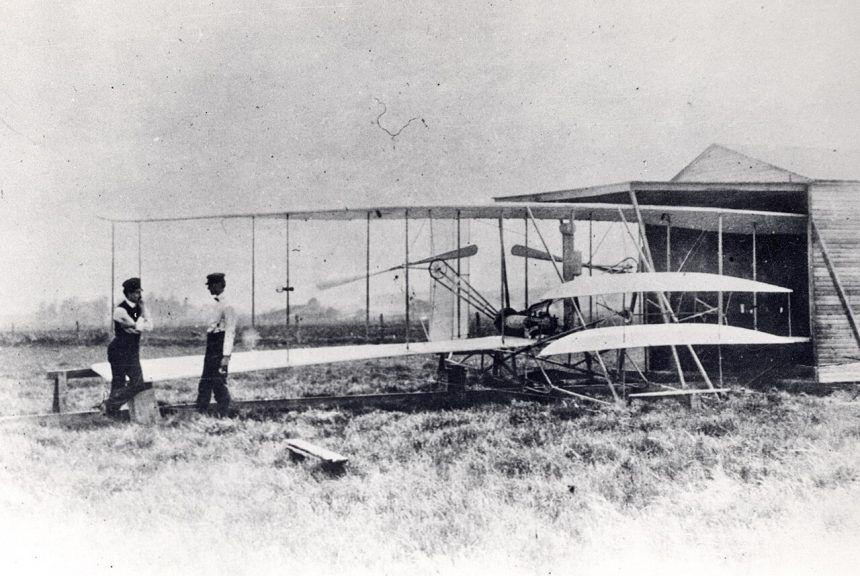 wright flyer ii shed