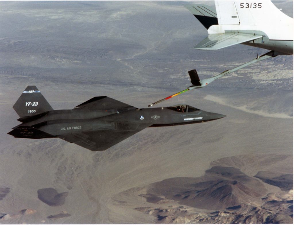 Grounded Dreams: Northrop YF-23 - The Masterpiece That Lost The Century 13 yf 23 refueling